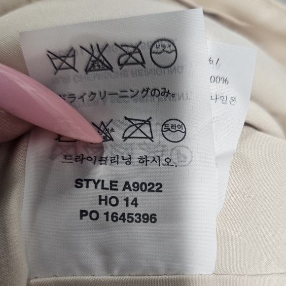 0001 J. Crew  Natalia Lace Dress A9022 Cream Bridal Wedding Formal Office Size 2 - Picture 11 of 15